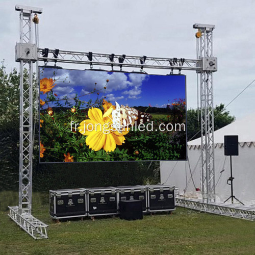 L&#39;écran affiche le signe LED RVB LED